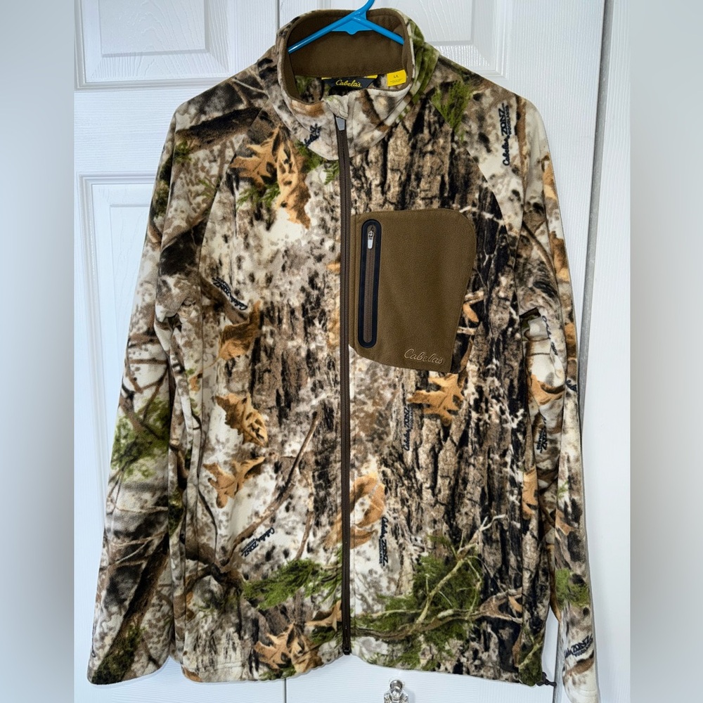 Cabela’s fleece zip up jacket